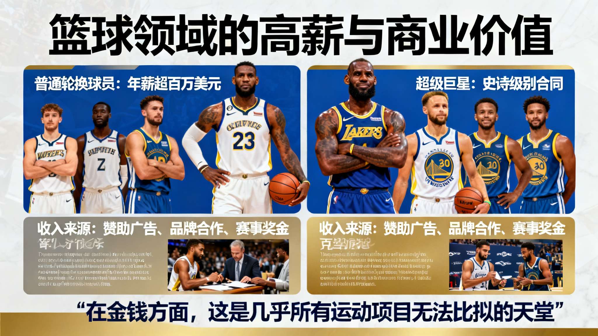 键盘录入的优点和缺点是什么 不可否认的是,“赚很多钱”本身就是全球无数年轻人在努力进入NBA联赛的重要动力。